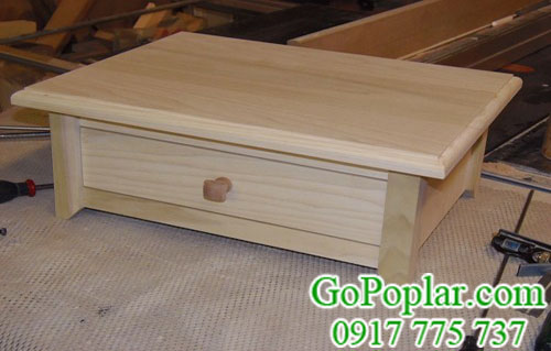 gỗ poplar (gỗ bạch dương) làm vật dụng